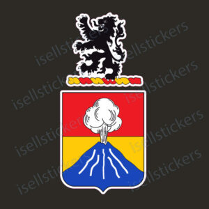 67th Armored Regiment COA Army Bumper Sticker Vinyl Window Decal - Image 3