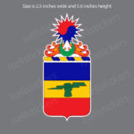 73rd Cavalry Regiment Airborne Thunder Army Bumper Sticker Window Decal