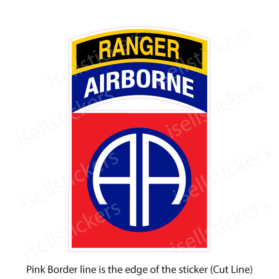 82nd Airborne Ranger Army Decal Sticker