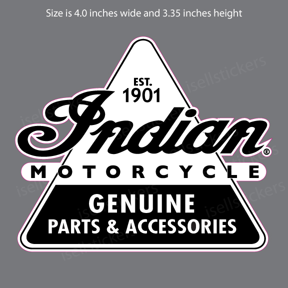 Indian Motorcycle Decals and Stickers