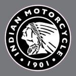 Indian Motorcycle 1901 Vintage Bumper Sticker Window Decal Facing Left
