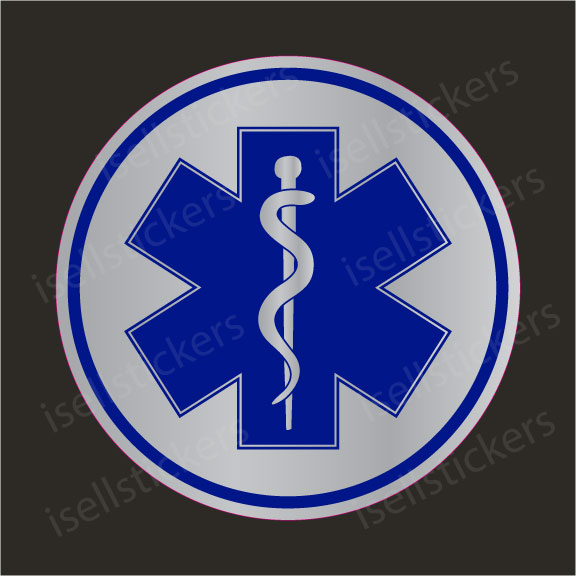 Details about   Black Flag Subdued Reflective Star Of Life Fire Helmet Decal EMT 4 inch style 1 