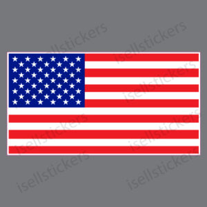 American and State Flags Decals and Stickers
