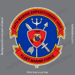 24th Marine Expeditionary Unit Air Ground Task Force Bumper Sticker Window Decal