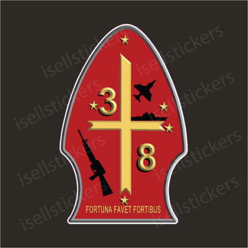 3rd Battalion 8th Marines Infantry Camp Lejeune Decal Sticker