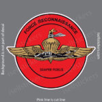 MA-3087 Marine Force Reconnaissance FORECON USMC Bumper Sticker Window Decal