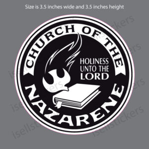 Church of The Nazarene Evangelical Christian Decal Sticker