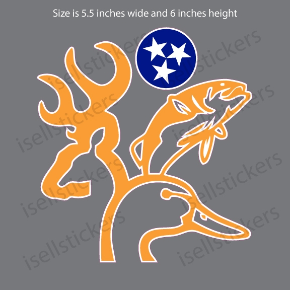 Outdoor Sports Fishing Hunting Hiking Decals and Stickers – I Sell