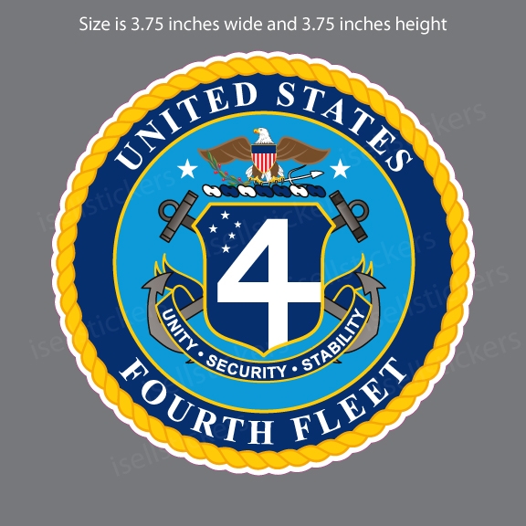 Navy Security Badge Sticker