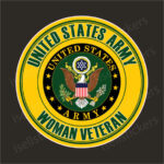 Women Female Veterans Decals and Stickers