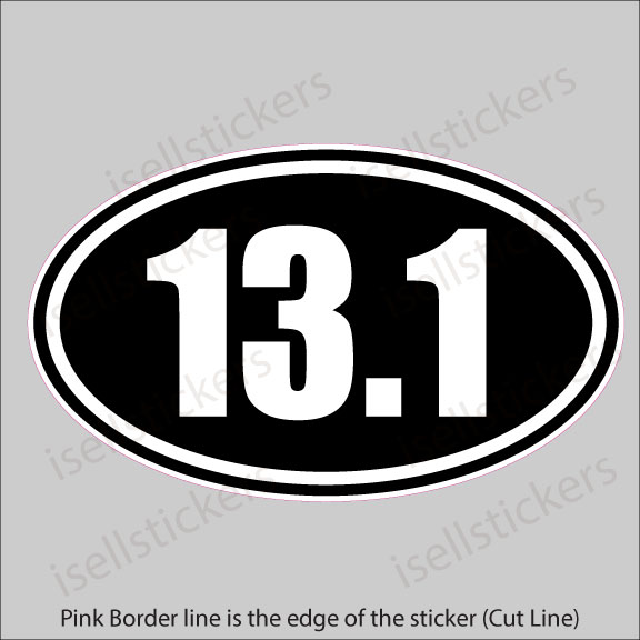 INDIGOS UG Adesivo Paraurti JDM - Sticker Auto Bianco Resistente - 127x76 Mm - Die Cut German Film