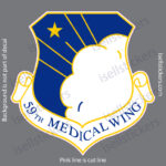Air Force 59th Medical Wing Joint Base San Antonio Bumper Sticker Window Decal