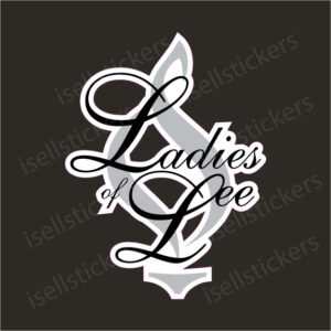 Lee University Ladies of Lee Women's Choir Window Decal Bumper Sticker