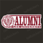 Lee University Decals and Stickers