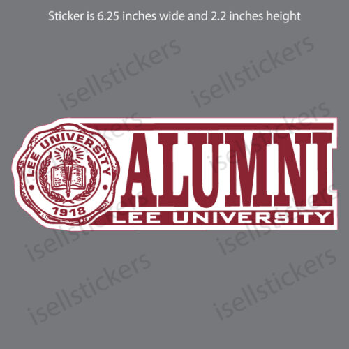 Lee University Alumni Car Window Decal Bumper Sticker I Sell Stickers