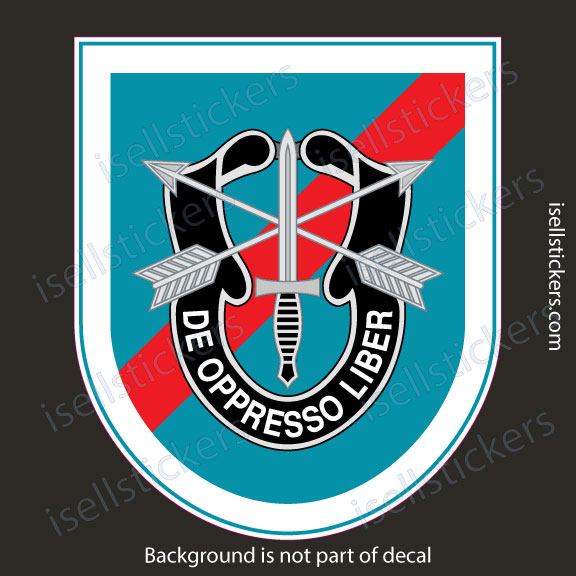 20th Special Forces Army Alabama National Guard Bumper Sticker Window Decal - Image 2