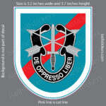 20th Special Forces Army Alabama National Guard Bumper Sticker Window Decal