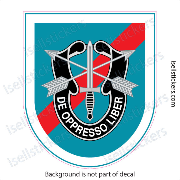20th Special Forces Army Alabama National Guard Bumper Sticker Window Decal - Image 3