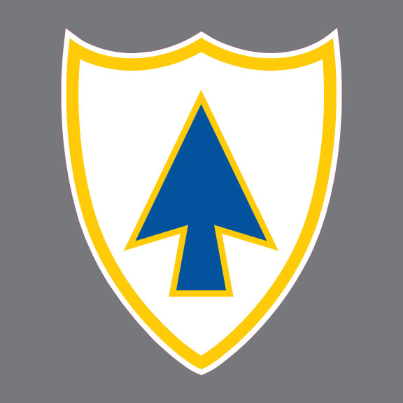 Light Infantry Car Sticker – Military Army Regiment Window Decal – White, 135x100mm