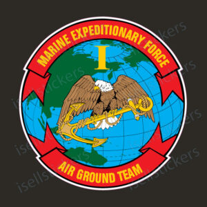 1st Marine Expeditionary Force Air Ground Team Vinyl Military Bumper Sticker Window Decal - Image 3