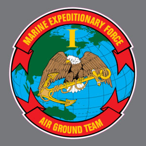 1st Marine Expeditionary Force Air Ground Team Vinyl Military Bumper Sticker Window Decal