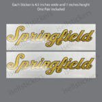 Indian Motorcycle Springfield Thunder stroke Decal Sticker