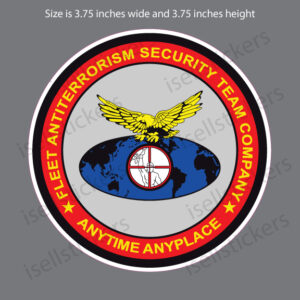 Marine Fleet Anti-terrorism Security Team FAST Decal Sticker