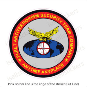 Marine Fleet Anti-terrorism Security Team FAST Decal Sticker