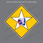 MA-3222 2nd Battalion 6th Marine Insignia Sticker Decal