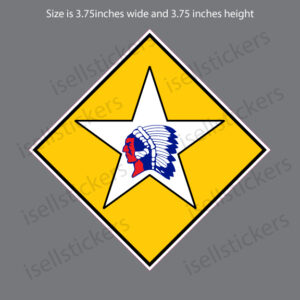 MA-3222 2nd Battalion 6th Marine Insignia Sticker Decal