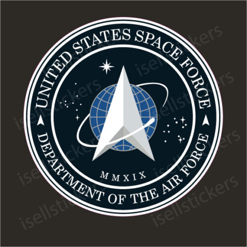 US Space Force Logo Military Air Force Bumper Sticker Window Decal
