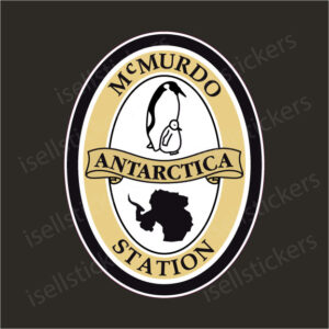 ST-200 McMurdo Station Antarctica Decal Sticker