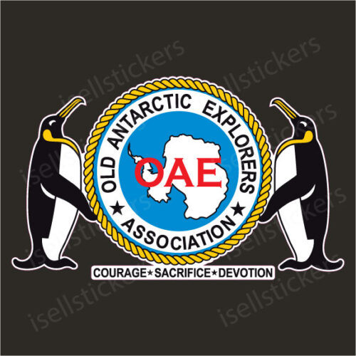 ST-201 OAE Old Antarctic Explorers Association Decal Sticker