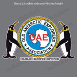 OAE Old Antarctic Explorers Association Bumper Sticker Window Decal