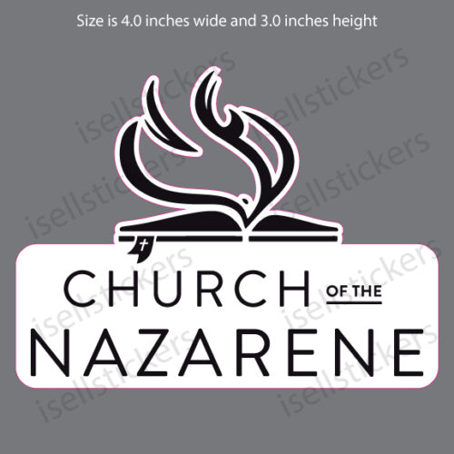 RE-7001 Church of The Nazarene Evangelical Christian Decal Sticker