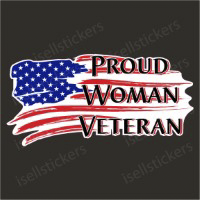 Women / Female / Woman Veterans Decals and Stickers