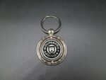 Wolfsburg VW Volkswagen Keyring Keychain Silver Metal Ring Domed Decal Double-Sided Key Fob