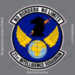 31st Intelligence Squadron Air Force ISR Military Bumper Sticker Window Decal
