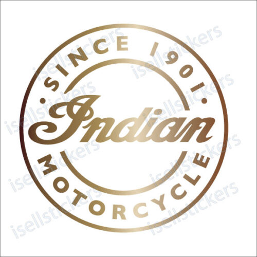 Indian Motorcycle 1901 Cut Vinyl Bumper Sticker Window Decal – I Sell ...