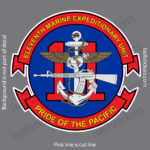 MA-3000 11th MEU Eleventh Marine Expeditionary Vinyl Bumper Sticker Window Decal