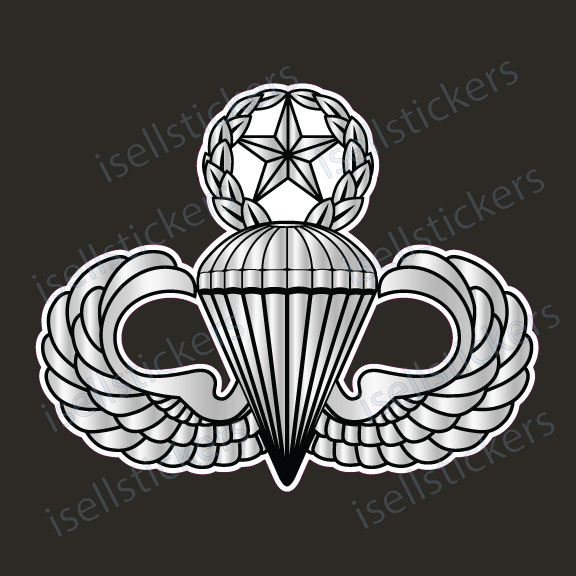 thumbnail image 2 of 2x U.S. Army Ranger Airborne Badge Decals – 5.5" Die Cut Vinyl Sticker, Car Bumper Window Laptop, USA Made 2 of 4