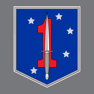 1st Marine Special Ops Battalion USMC Military Vinyl Bumper Sticker Window Decal - Image 2