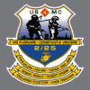 2nd Battalion 25th Marine 2/25 Reserve Infantry USMC Military Bumper Sticker Window Decal