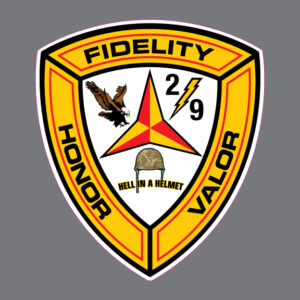 2nd Battalion 9th Marines 2/9 Military Bumper Sticker Window Decal