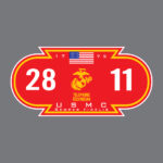 Telephone Technician 28 11 USMC Marines 1775 Bumper Sticker Window Decal