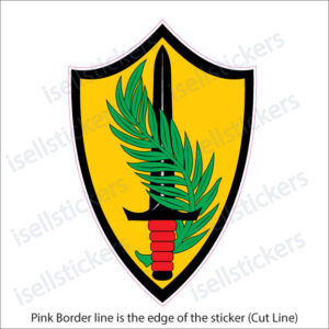 US Central Command CENTCOM Insignia Army Bumper Sticker Window Decal - Image 2