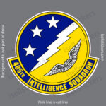 485th Intelligence Squadron ISR Air Force Military Bumper Sticker Window Decal