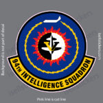 94th Intelligence Squadron ISR Air Force Military Bumper Sticker Window Decal