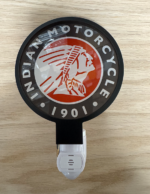 Indian Motorcycle Auto On Sensor Plug in Night Light Module with 7 Watt LED Bulb Black Ring