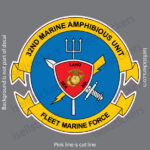 32nd Marine Amphibious Unit Fleet Force USMC Bumper Sticker Window Decal